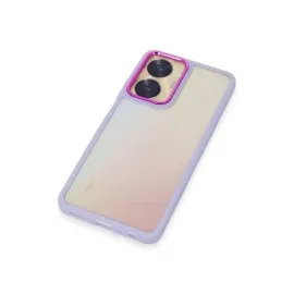Newface Realme C55 Kılıf Dora Kapak - Lila
