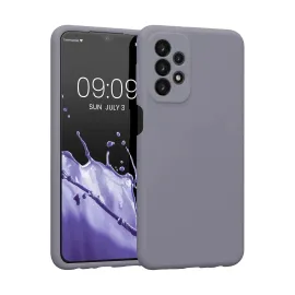 Newface Samsung Galaxy A23 4G Kılıf First Silikon - Gri