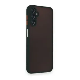 Newface Samsung Galaxy A35 5G Kılıf Montreal Silikon Kapak - Yeşil