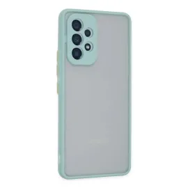 Newface Samsung Galaxy A53 5G Kılıf Montreal Silikon Kapak - Turkuaz