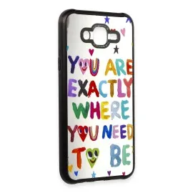 Newface Samsung Galaxy J7 Kılıf Mirror Desenli Kapak - Mirror - 10