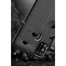 Newface Samsung Galaxy M31 Kılıf Auto Focus Kapak - Kırmızı