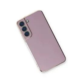 Newface Samsung Galaxy S22 Plus Kılıf Volet Silikon - Mor