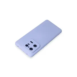 Newface Xiaomi Mi 13 Pro Kılıf Nano Içi Kadife Silikon - Lila