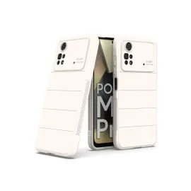 Newface Xiaomi Poco M4 Pro 4G Kılıf Optimum Silikon - Krem