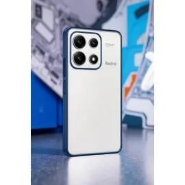 Newface Xiaomi Poco X6 Pro Kılıf Razer Lensli Silikon - Açık Mavi