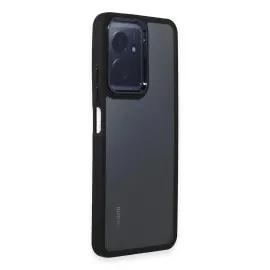 Newface Xiaomi Redmi Note 12 4G Kılıf Dora Kapak - Siyah