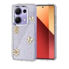 Newface Xiaomi Redmi Note 13 Pro 4G Fiyonk Desenli Kapak - Desen 10