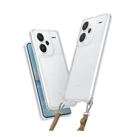 Newface Xiaomi Redmi Note 13 Pro Plus Kılıf Penta Silikon Kılıf - Şeffaf