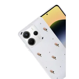 Newface Xiaomi Redmi Note 14 4G Fiyonk Desenli Kapak - Desen 6