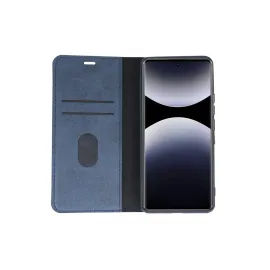 Newface Xiaomi Redmi Note 14 4G Kılıf Trend S Plus Kapaklı Kılıf - Lacivert