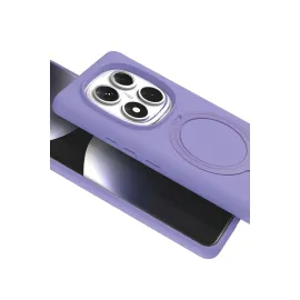 Newface Xiaomi Redmi Note 14 Pro 4G Regal Magsafe Standlı Kapak - Lila