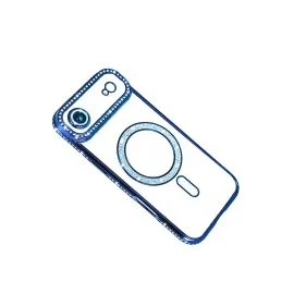 Newface Apple Iphone 17 Air Joke Simli Magneticsafe Kılıf - Mavi