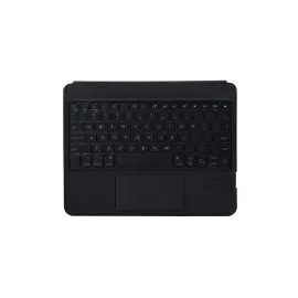 Newface T5209D Ipad Pro 12.9 (2021) Kılıf İnter Ledli Klavyeli Tablet Kılıfı - Siyah