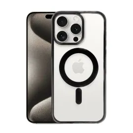 Newface Iphone 15 Pro Max Kılıf Erozi Magsafe Kapak - Siyah