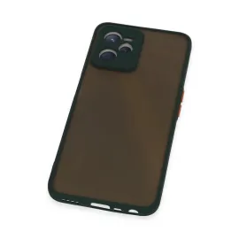 Newface Realme C35 Kılıf Montreal Silikon Kapak - Yeşil