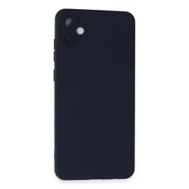 Newface Samsung Galaxy A05 Kılıf Nano Içi Kadife Silikon - Lacivert