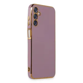 Newface Samsung Galaxy M14 5G Kılıf Volet Silikon - Mor