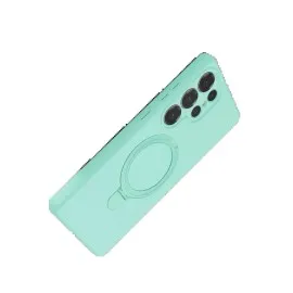 Newface Samsung Galaxy S25 Ultra Regal Magsafe Standlı Kapak - Su Yeşili