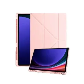 Newface Samsung Galaxy X930 Tab S11 Ultra 14.6 Kalemlikli Mars Tablet Kılıfı - Rose Gold