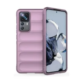 Newface Xiaomi Mi 12T Pro Kılıf Optimum Silikon - Mor