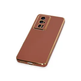 Newface Xiaomi Poco F5 Pro Kılıf Volet Silikon - Kırmızı