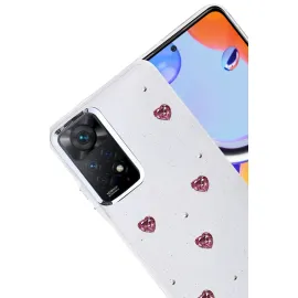 Newface Xiaomi Redmi Note 11 Pro Fiyonk Desenli Kapak - Desen 3