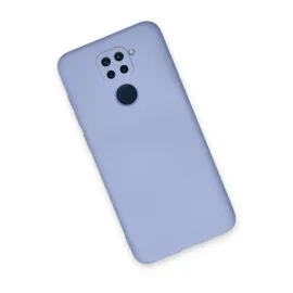 Newface Xiaomi Redmi Note 9 Kılıf Nano Içi Kadife Silikon - Lila