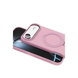 Newface Apple iPhone 17 Air Regal Magsafe Standlı Kapak - Açık Pembe