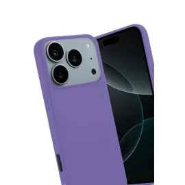 Newface Apple Iphone 17 Pro First Silikon - Lila