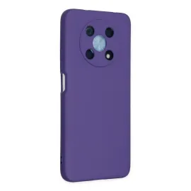 Newface Huawei Nova Y90 Kılıf Nano Içi Kadife Silikon - Mor
