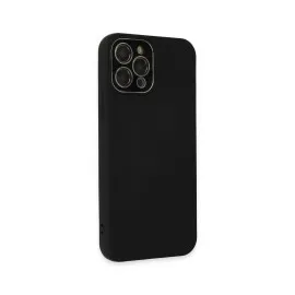 Newface Iphone 12 Pro Kılıf Lansman Glass Kapak - Siyah