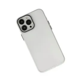 Newface Iphone 13 Pro Max Kılıf Modos Metal Kapak - Şeffaf