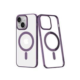 Newface Iphone 14 Plus Kılıf Element Magneticsafe Sert Kapak - Mor