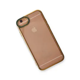 Newface Iphone 6 Kılıf Liva Lens Silikon - Yeşil