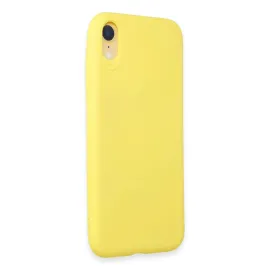 Newface Iphone Xr Kılıf First Silikon - Sarı