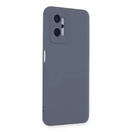 Newface Realme 9I 4G Kılıf Nano Içi Kadife Silikon - Gri