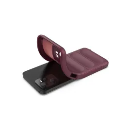 Newface Realme C35 Kılıf Optimum Silikon - Bordo