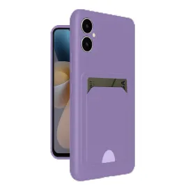 Newface Samsung Galaxy A05 Kelvin Kartvizitli Silikon - Lila