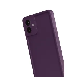 Newface Samsung Galaxy A07 Viera Silikon - Mürdüm