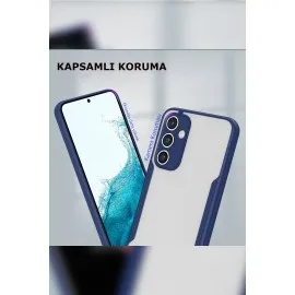 Newface Samsung Galaxy A24 4G Kılıf Platin Silikon - Siyah