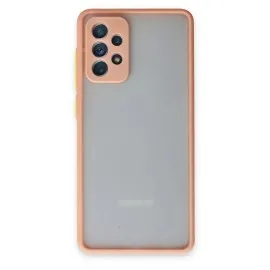 Newface Samsung Galaxy A72 Kılıf Montreal Silikon Kapak - Pembe