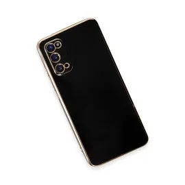 Newface Samsung Galaxy S20 Kılıf Volet Silikon - Siyah