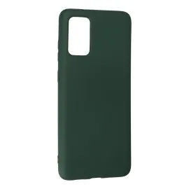 Newface Samsung Galaxy S20 Plus Kılıf Nano Içi Kadife  Silikon - Koyu Yeşil