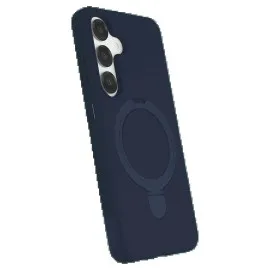 Newface Samsung Galaxy S25 Regal Magsafe Standlı Kapak - Lacivert