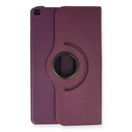 Newface Samsung Galaxy T290 Tab A 8 Kılıf 360 Tablet Deri Kılıf - Mürdüm