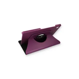 Newface Samsung Galaxy X200 Tab A8 10.5 Kılıf 360 Tablet Deri Kılıf - Mürdüm