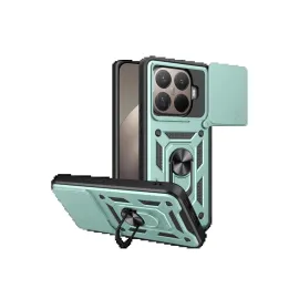 Newface Xiaomi Mi 15T Pro Pars Lens Yüzüklü Silikon - Yeşil