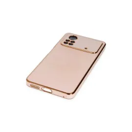 Newface Xiaomi Poco X4 Pro 5G Kılıf Volet Silikon - Pembe