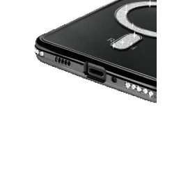 Newface Xiaomi Redmi 14C Joke Simli Magneticsafe Kılıf - Siyah